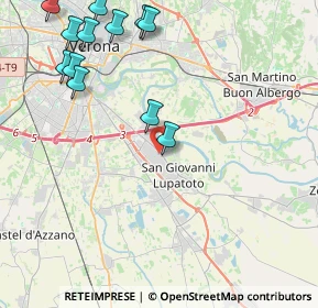 Mappa Via Dott. F. Garofoli, 37057 San Giovanni Lupatoto VR, Italia (5.26167)