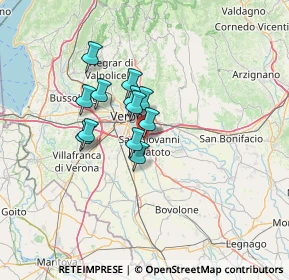 Mappa Via Dott. F. Garofoli, 37057 San Giovanni Lupatoto VR, Italia (9.2275)