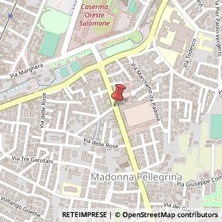Mappa Via Nicolò Copernico,  8, 35124 Padova, Padova (Veneto)