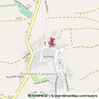 Mappa Via Santa Teresina, 17, 10090 Romano Canavese, Torino (Piemonte)