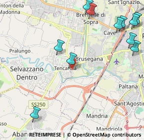 Mappa Via Monte S. Daniele, 35143 Padova PD, Italia (2.87545)