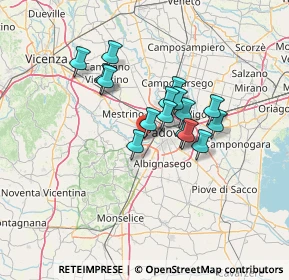 Mappa Via Monte S. Daniele, 35143 Padova PD, Italia (9.99688)