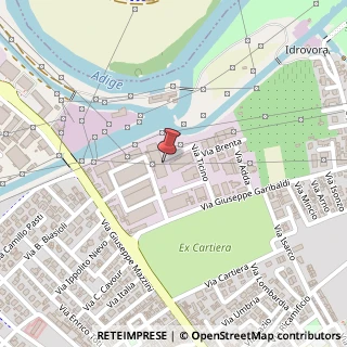 Mappa Via Ticino, 19, 37057 San Giovanni Lupatoto, Verona (Veneto)