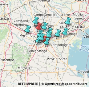 Mappa 35127 Padova PD, Italia (8.18357)