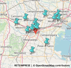 Mappa 35127 Padova PD, Italia (13.34692)