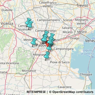 Mappa 35127 Padova PD, Italia (7.72727)