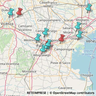 Mappa 35127 Padova PD, Italia (16.86364)