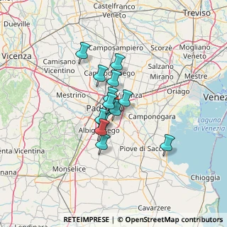 Mappa 35127 Padova PD, Italia (8.63538)