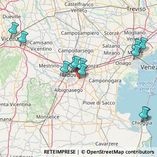 Mappa 35127 Padova PD, Italia (19.07333)
