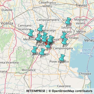 Mappa 35127 Padova PD, Italia (9.12)