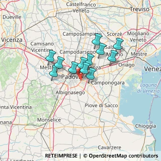 Mappa 35127 Padova PD, Italia (9.53917)
