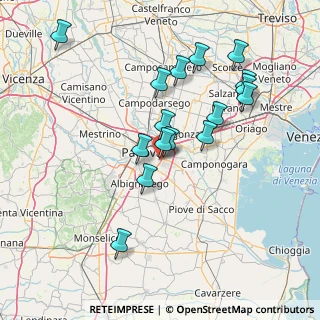 Mappa 35127 Padova PD, Italia (14.4375)
