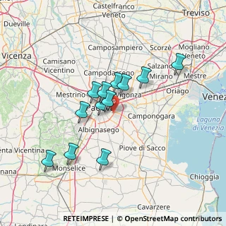 Mappa 35127 Padova PD, Italia (11.67583)