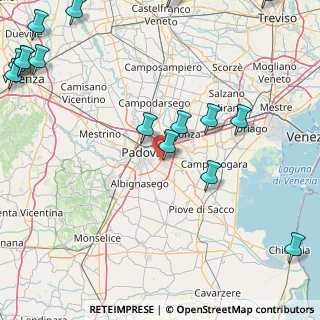 Mappa 35127 Padova PD, Italia (25.2225)