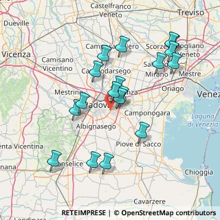 Mappa 35127 Padova PD, Italia (14.9)