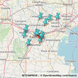 Mappa 35127 Padova PD, Italia (10.20333)