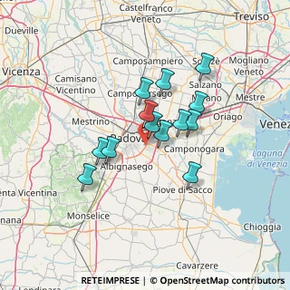 Mappa 35127 Padova PD, Italia (10.46154)