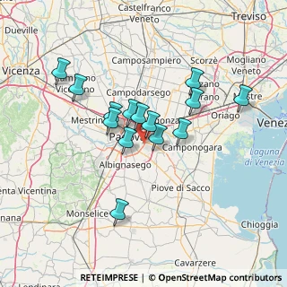 Mappa 35127 Padova PD, Italia (11.65714)