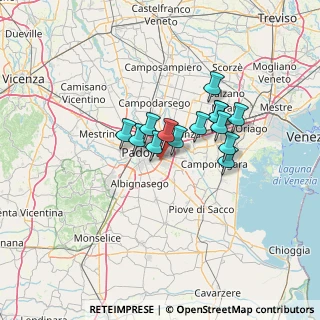 Mappa 35127 Padova PD, Italia (9.44786)