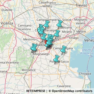 Mappa 35127 Padova PD, Italia (8.03722)