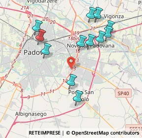 Mappa 35127 Padova PD, Italia (4.10417)