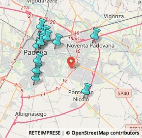 Mappa 35127 Padova PD, Italia (4.06077)
