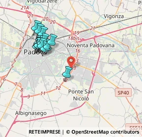 Mappa 35127 Padova PD, Italia (3.922)
