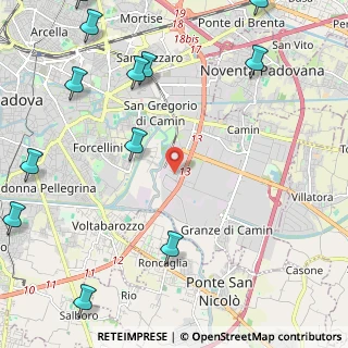 Mappa 35127 Padova PD, Italia (3.285)