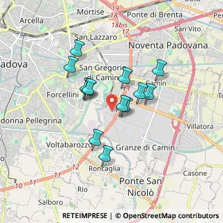 Mappa 35127 Padova PD, Italia (1.37846)