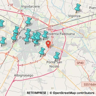 Mappa 35127 Padova PD, Italia (4.57933)