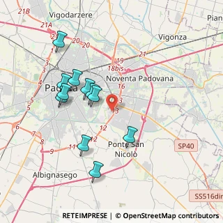 Mappa 35127 Padova PD, Italia (3.68727)