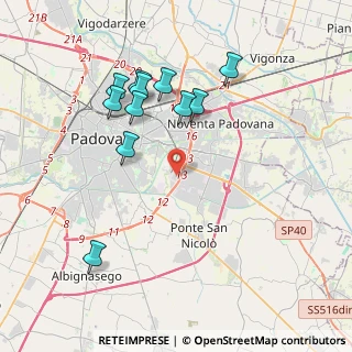 Mappa 35127 Padova PD, Italia (3.89636)