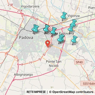 Mappa 35127 Padova PD, Italia (3.38917)