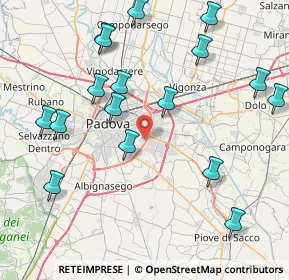 Mappa 35127 Padova PD, Italia (9.39353)
