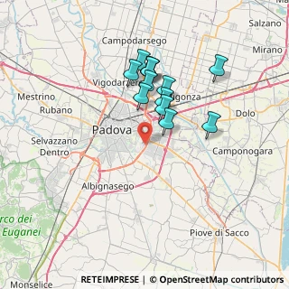 Mappa 35127 Padova PD, Italia (6.00077)