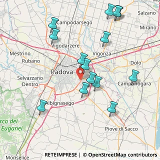 Mappa 35127 Padova PD, Italia (8.62286)