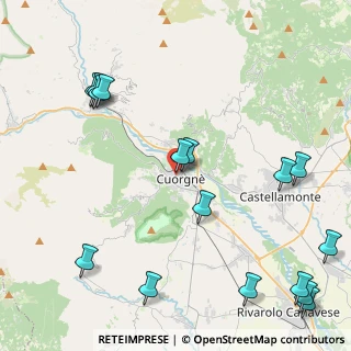 Mappa Via Perrucchetti, 10082 Cuorgnè TO, Italia (5.69625)