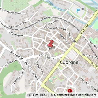 Mappa Via Perrucchetti, 7, 10082 Cuorgnè, Torino (Piemonte)