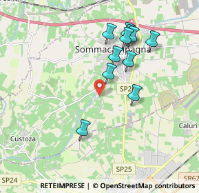 Mappa Via Fredda, 37066 Sommacampagna VR, Italia (1.77818)