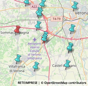 Mappa Via Staffali, 37062 Verona VR, Italia (4.634)