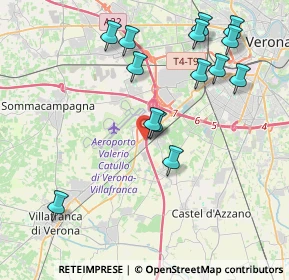 Mappa Via Staffali, 37062 Verona VR, Italia (4.32)