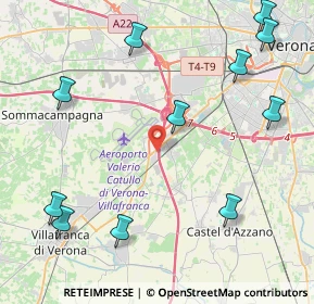 Mappa Via Staffali, 37062 Verona VR, Italia (5.46)
