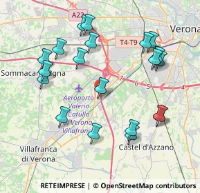 Mappa Via Staffali, 37062 Verona VR, Italia (4.244)