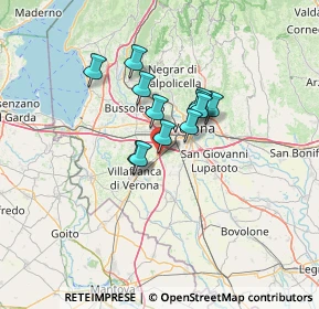 Mappa Via Staffali, 37062 Verona VR, Italia (8.77917)