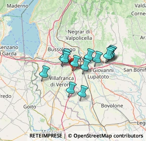 Mappa Via Staffali, 37062 Verona VR, Italia (9.63357)
