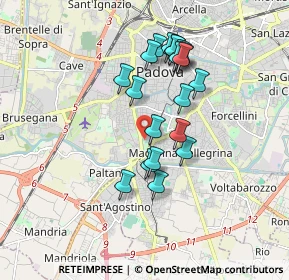 Mappa Via Francesco Piccoli, 35100 Padova PD, Italia (1.55)