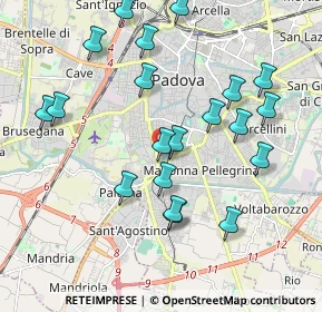 Mappa Via Francesco Piccoli, 35100 Padova PD, Italia (2.0295)