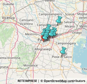 Mappa Via Francesco Piccoli, 35100 Padova PD, Italia (5.73)