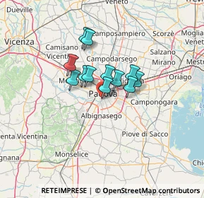 Mappa Via Francesco Piccoli, 35100 Padova PD, Italia (8.43583)