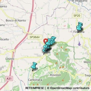 Mappa Via Loredan, 35030 Rovolon PD, Italia (1.4475)
